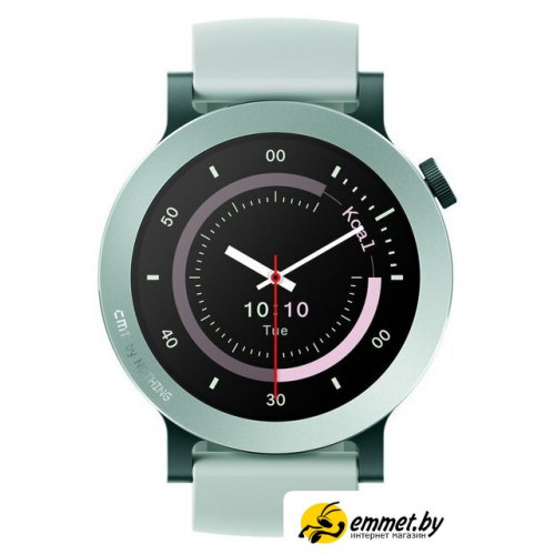 Умные часы CMF Watch 3 Pro (светло-зеленый, светло-зеленый силиконовый ремешок)