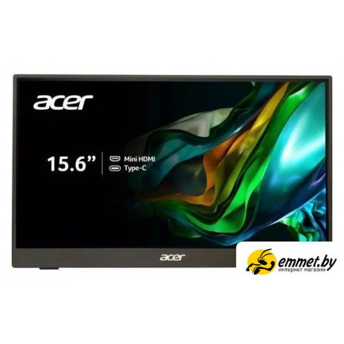 Портативный монитор Acer PM161QJbmiuux UM.ZP1CD.J01