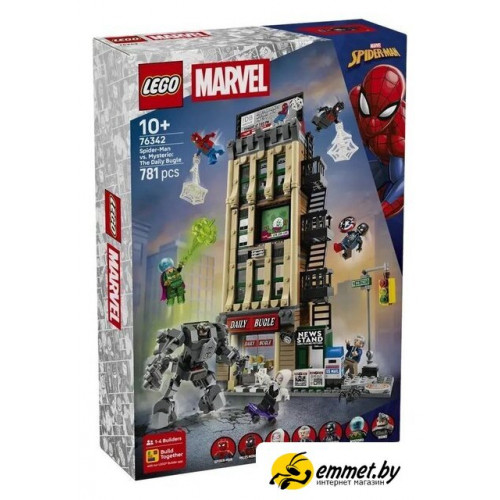 Конструктор LEGO Marvel 76342 Spider-Man Человек-паук против Мистерио: Дейли Бьюгл