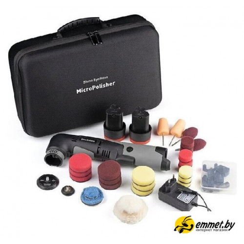 Полировальная машина Shine Systems Miсro Polisher SS229 (с 2-мя АКБ, сумка)