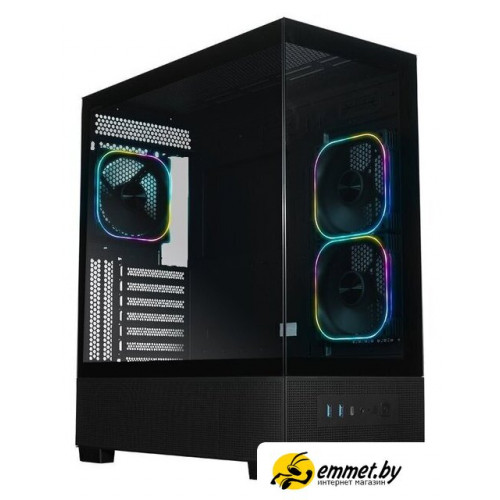 Корпус XASTRA Q500 3ARGB-FG-C10-UC (черный)