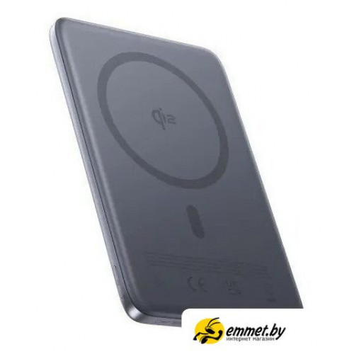 Внешний аккумулятор Baseus PicoGo AM41 Ultra-Slim Qi2 Magnetic Power Bank 10000mAh (серый)
