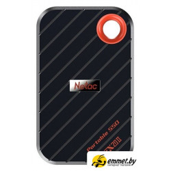 Внешний накопитель Netac ZX20II 512GB NT01ZX20II-512-32BK Внешний накопитель Netac ZX20II 512GB NT01ZX20II-512-32BK