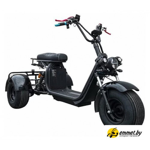 Электроскутер Smart8 Bulbash X9 Trike (черный)
