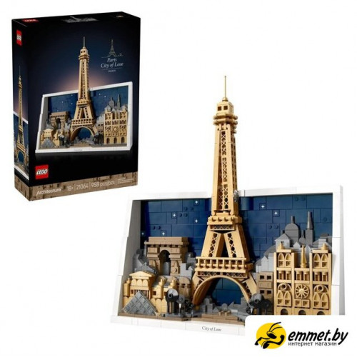 Конструктор LEGO Architecture 21064 Париж – Город Любви