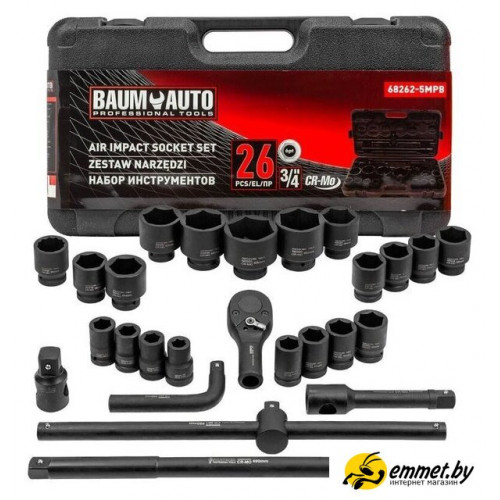 Универсальный набор инструментов BaumAuto BM-68262-5MPB (26 предметов)