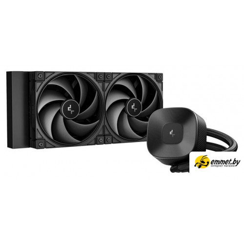 Система жидкостного охлаждения для процессора DeepCool LE240 V2 Zero Dark R-LE240ZERO-BKLNMD-G-1