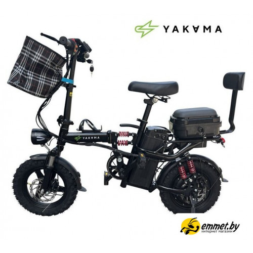 Электровелосипед Yakama R5 (черный)
