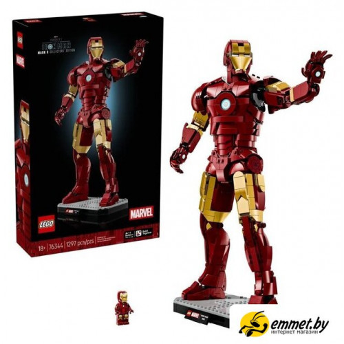 Конструктор LEGO Marvel 76344 Сборный Железный Человек Mark 3