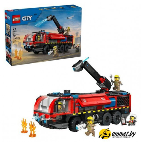 Конструктор LEGO City 60499 Пожарная машина аэропорта