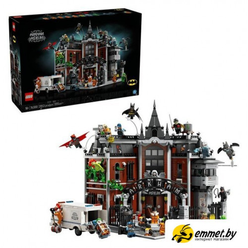 Конструктор LEGO DC Batman 76300 Лечебница Аркхем