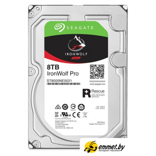 Жесткий диск Seagate Ironwolf 8TB [ST8000VN0022]