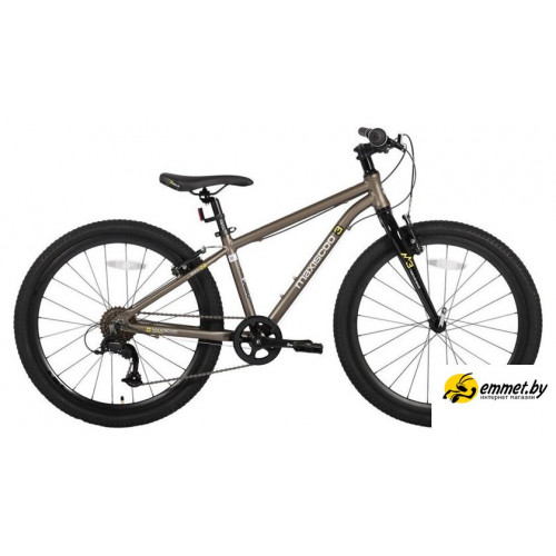 Велосипед Maxiscoo 3bike 24 M 2026 MSC-M3-2422 (коричневый матовый, разобранный)