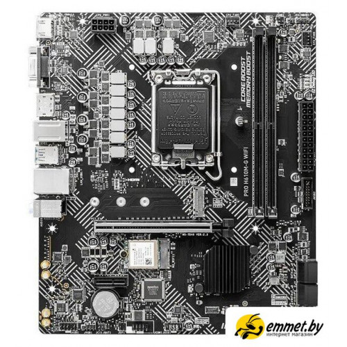 Материнская плата MSI Pro H610M-G WiFi