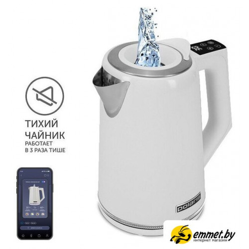 Электрический чайник Polaris PWK 1746 CAD Wi-Fi IQ Home (белый)