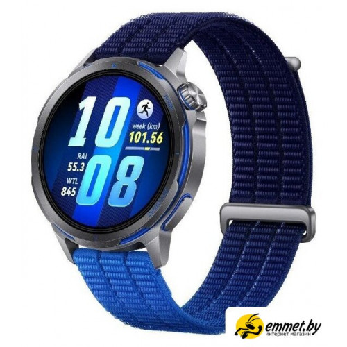 Умные часы Huawei Watch GT Runner 2 (титановый/синий, международная версия)