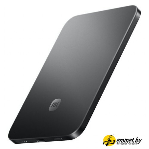 Внешний аккумулятор Xiaomi UltraThin Magnetic Power Bank 5000 15W MDY-20-EB (черный)