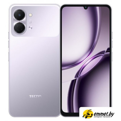 Телефон Tecno Spark Go 3 KN3 4GB/128GB (фиолетовый)