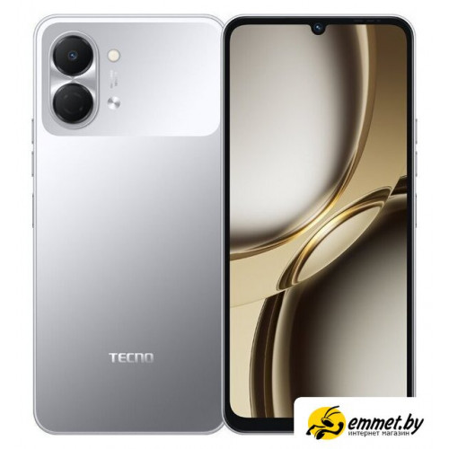 Телефон Tecno Spark Go 3 KN3 4GB/64GB (серый)