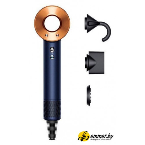 Фен Dyson HD07 Supersonic 113277-01 (евровилка, берлинская лазурь/медный)