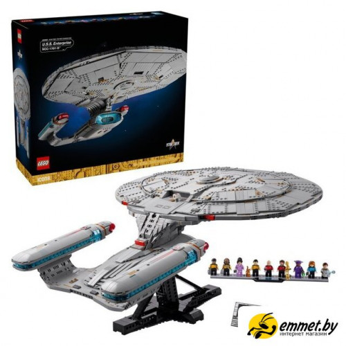 Конструктор LEGO Icons 10356 Звездный путь: USS Энтерпрайз NCC-1701-D