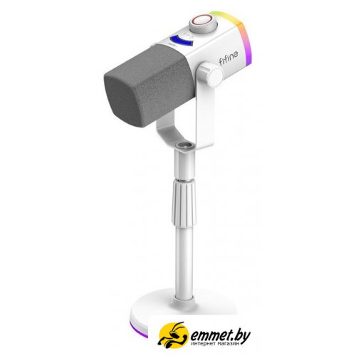 Проводной микрофон FIFINE AM8PROSW (белый)