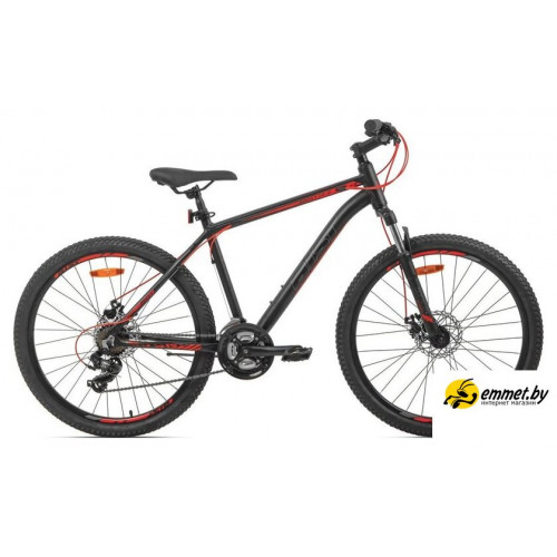 Велосипед AIST Rocky 1.0 Disc 26 р.18 2026 (черный/красный)