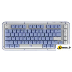 Клавиатура Logitech Alto Keys K75M 920-013301 (белый/синий, с гравировкой)