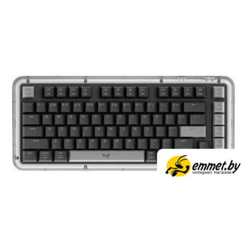 Клавиатура Logitech Alto Keys K75M 920-013299 (графитовый, с гравировкой)