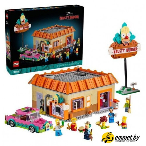 Конструктор LEGO Icons 10352 Симпсоны: Красти Бургер