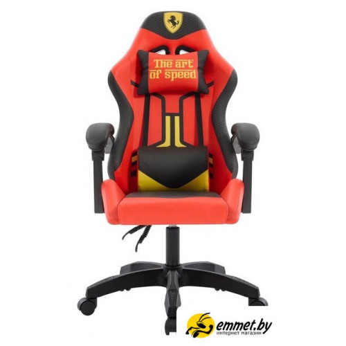 Игровое (геймерское) кресло Defender Legas (черный/красный)