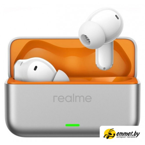 Наушники Realme Buds T500 Pro (белый/серебристый)