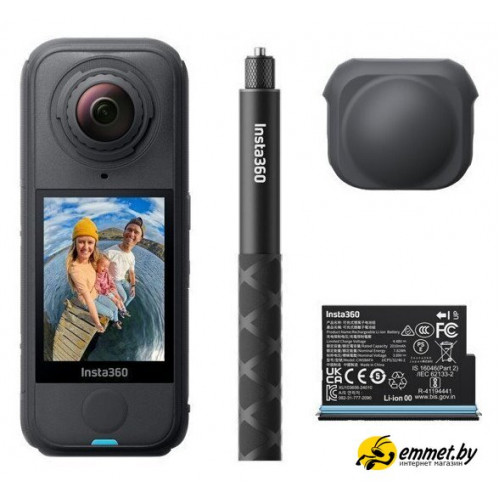 Экшен-камера Insta360 X4 Air Starter Bundle (черный)