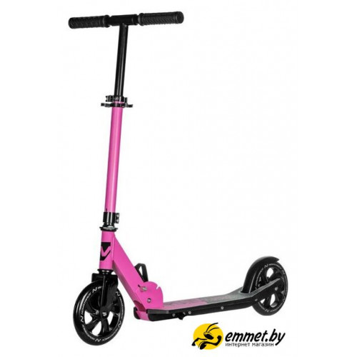 Двухколесный детский самокат Novatrack Polis Plastic 160P.POLIS.PN25 (розовый)