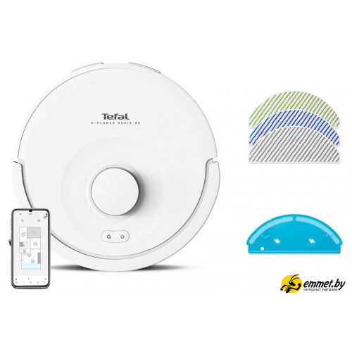 Робот-пылесос Tefal X-PLORER Serie 90 Animal & Allergy RG8777WH