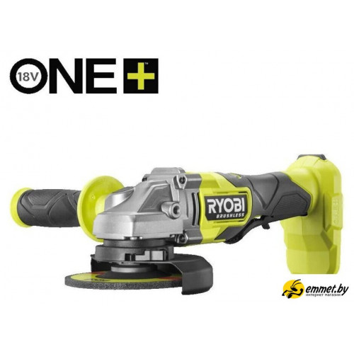 Угловая шлифмашина Ryobi RAG18BL-0 5133006532 (без АКБ)