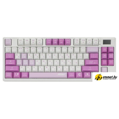 Клавиатура MSI Forge GK600 TKL Wireless Violet
