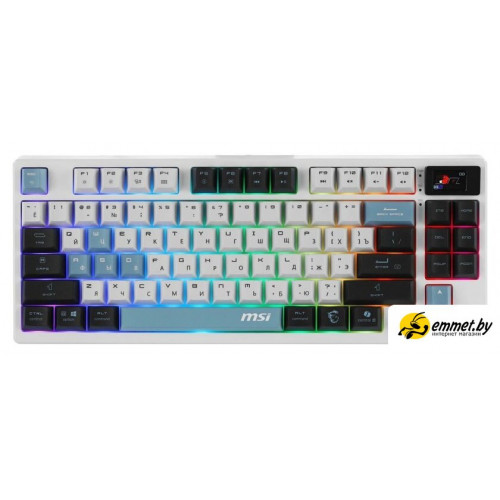 Клавиатура MSI Forge GK600 TKL Wireless Sky