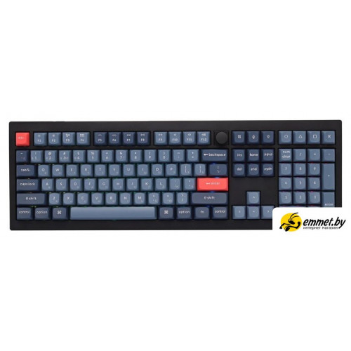 Клавиатура Keychron V6 Max V6M-D1 (Gateron Jupiter Red, с гравировкой)