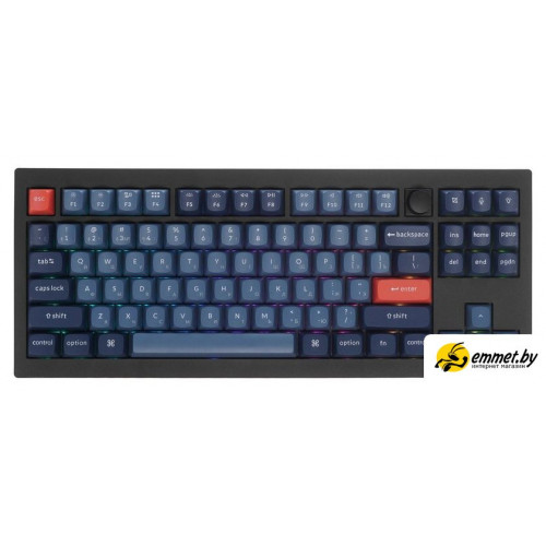 Клавиатура Keychron V3 Max V3M-D3 (Gateron Jupiter Brown, с гравировкой)