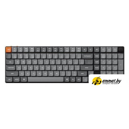Клавиатура Keychron K17 Max RGB K17M-B3 (Gateron Low Profile Brown 2.0, нет кириллицы)