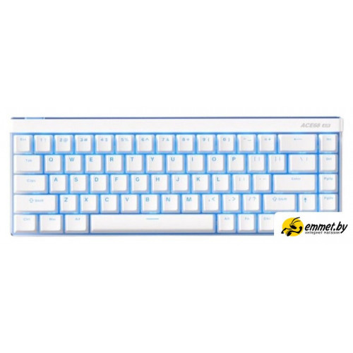 Клавиатура MCHOSE Ace 68 Air HE Snow White (Mount Tai Magnetic GT)