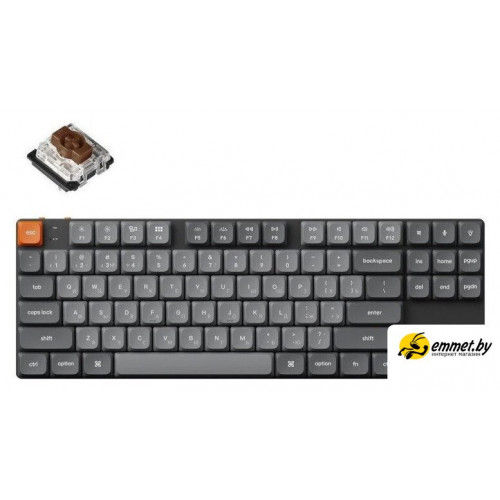 Клавиатура Keychron K1 Max RGB K1M-B3-RU (Gateron Low Profile Brown 2.0)