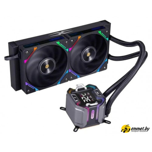 Система жидкостного охлаждения для процессора 1stPlayer X-240E (черный)