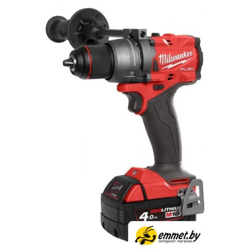 Дрель-шуруповерт Milwaukee M18 FDD3-402C 4933492472 (с 2-мя АКБ, кейс)