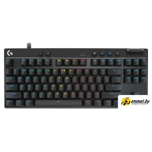 Клавиатура Logitech G Pro X TKL Rapid 920-013235 (черный, нет кириллицы)