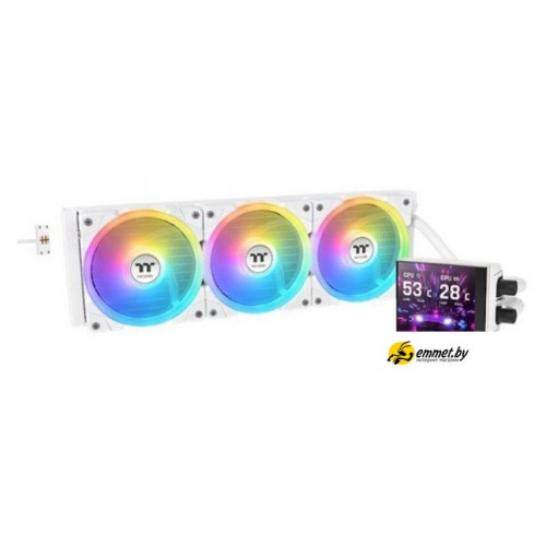 Система жидкостного охлаждения для процессора Thermaltake MAGFloe 360 Ultra ARGB Sync Snow Edition CL-W433-PL12SW-A