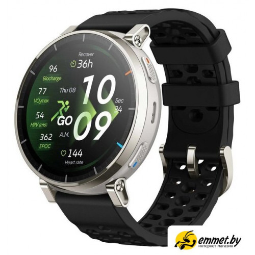 Умные часы Amazfit Active 3 Premium (серебристый)