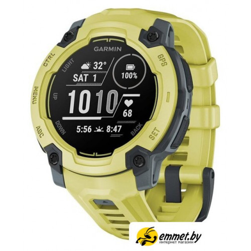 Умные часы Garmin Instinct E 45 мм (электрик лайм)