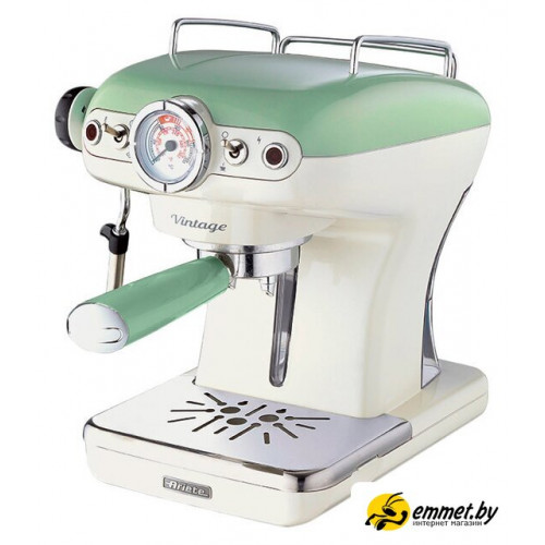 Рожковая кофеварка Ariete Vintage 1389 (зеленый)